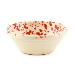 Puglia Red Splatter Bowl, 12cm