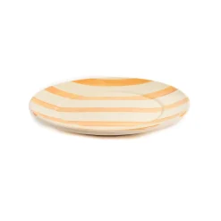 Puglia Yellow Stripe Dinner Plate, 27cm