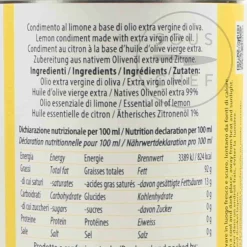 Puglian Lemon Extra Virgin Olive Oil In Tin, 250ml