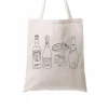 Quite Nice Clothing Aperol Spritz Organic Cotton Tote Bag