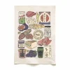 Quite Nice Clothing Charcuterie Organic Cotton Tea Towel