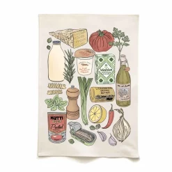 Quite Nice Clothing Cooking Essentials Organic Cotton Tea Towel