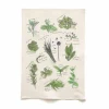 Quite Nice Clothing Herbs Organic Cotton Tea Towel