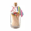 Rainbow Luxury Matches in Glass Bottle