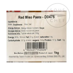 Red Miso Paste, 1kg