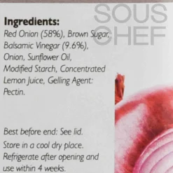 Red Onion Chutney with Balsamic Vinegar, 1.15kg