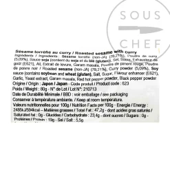 Roasted Sesame Seeds with Curry, 80g
