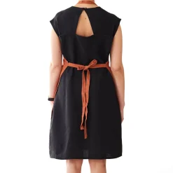 Rust Daily Linen Apron