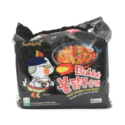 Samyang Hot Chicken "Korean Fire Noodles", 5 x 140g