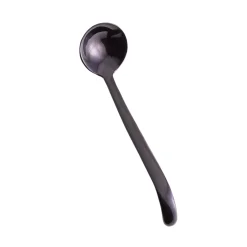 Sarah Petherick Black Horn Ladle, 25cm
