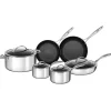 Scanpan HaptIQ 6 Piece Stainless Steel Non-Stick Cookware Set
