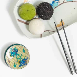 Seikou Porcelain Birds on Branch Rectangular Platter, 32cm