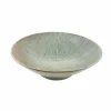 Senkei Shallow Bowl, Green, 24cm