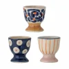 Set of 3 Eviaya Patterned Egg Cups