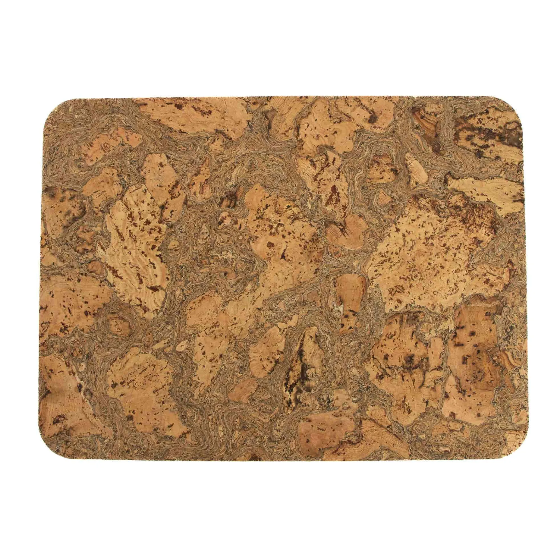 Set of 4 Marbled Cork Rectangle Placemats, 40cm