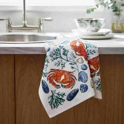 Shellfish Cotton Tea Towel