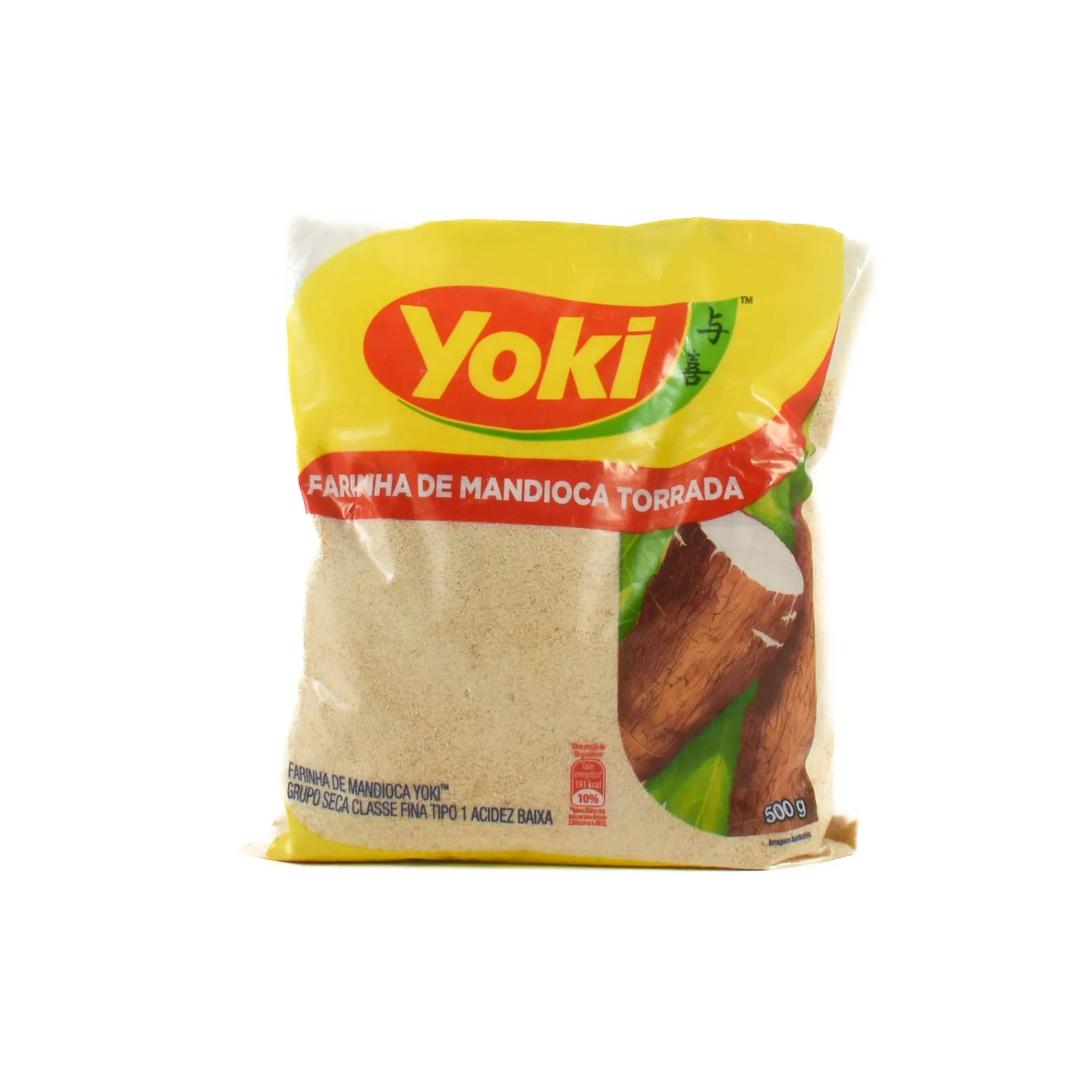 Short Dated Yoki Farinha Mandioca Torrada, Toasted Cassava Flour, 500g