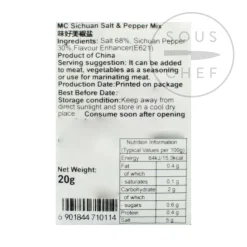 Sichuan Pepper & Salt, 20g