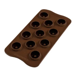 Silikomart Silicone Crown Chocolate Mould, 9ml