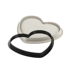 Silikomart Silicone Heart Tarte Kit, 20cm