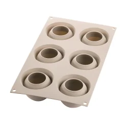 Silikomart Silicone Peach Dessert Mould, 118ml