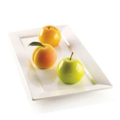 Silikomart Silicone Peach Dessert Mould, 118ml