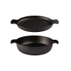 Skeppshult Cast Iron Combo Dutch Oven with Frying Pan Lid, 27cm