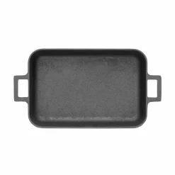 Skeppshult Noir Cast Iron Oven Dish, 30x20cm