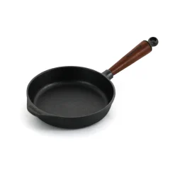 Skeppshult Traditional Cast Iron Deep Saute Pan, 20cm