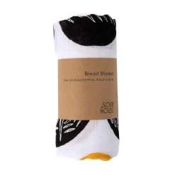 Sourhouse Black & Gold Bread Blanket, 86cm