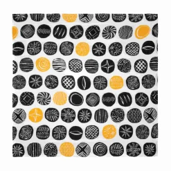 Sourhouse Black & Gold Bread Blanket, 86cm