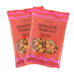 Sous Chef Omakase Snacks - Black Pepper & Chilli, 150g