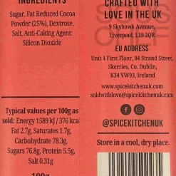 Spice Kitchen Classic Hot Chocolate, 100g