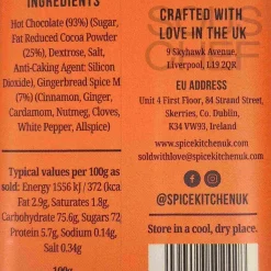 Spice Kitchen Gingerbread Hot Chocolate, 100g