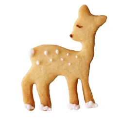 Stainless Steel Fawn Cookie Cutter, 6cm