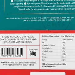 Tempus British Bresaola, 60g