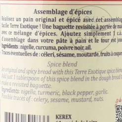 Terre Exotique Baker Spice Blend, 80g