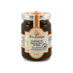 Terre Exotique Fig Chutney With Penja Pepper, 100g