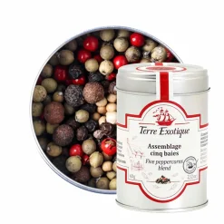 Terre Exotique Five Peppercorns Blend, 60g