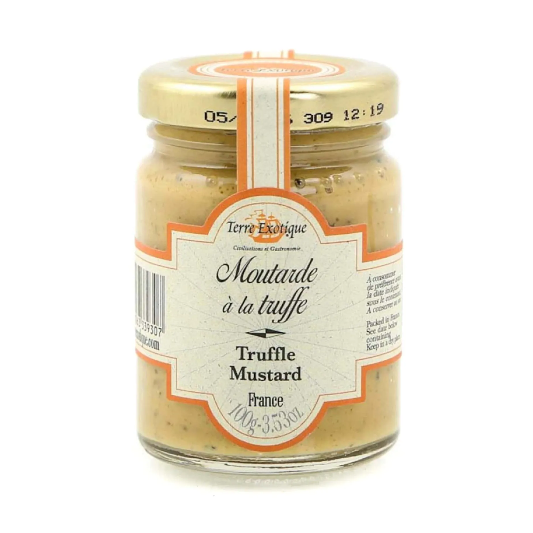 Terre Exotique Mustard With Summer Truffle (2%), 100g