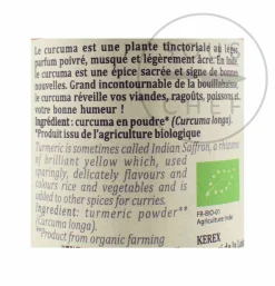 Terre Exotique Organic Turmeric Powder, 60g