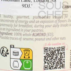 Terre Exotique Whole Almond Paste, 300g