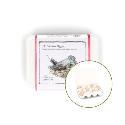 The Chocolate Detective 12 Cuckoo Chocolate Eggs, 150g