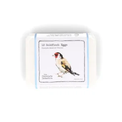 The Chocolate Detective 12 Goldfinch Chocolate Eggs, 150g