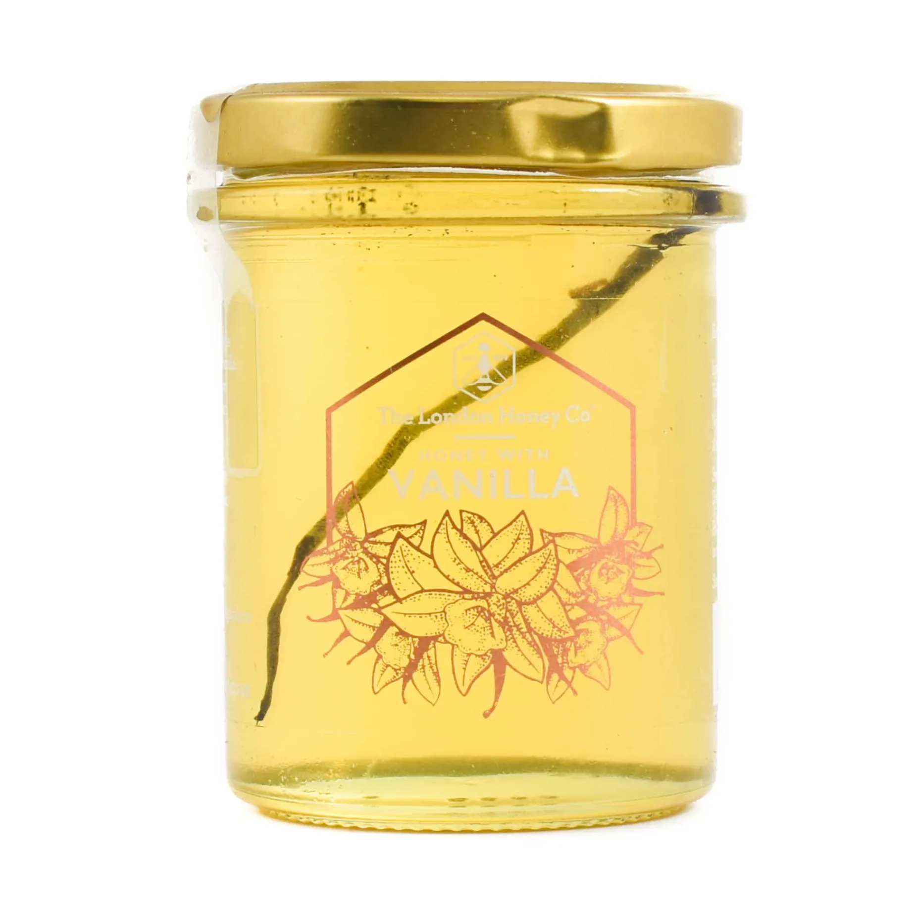 The London Honey Co Pure Honey Infused with Vanilla Pod, 250g