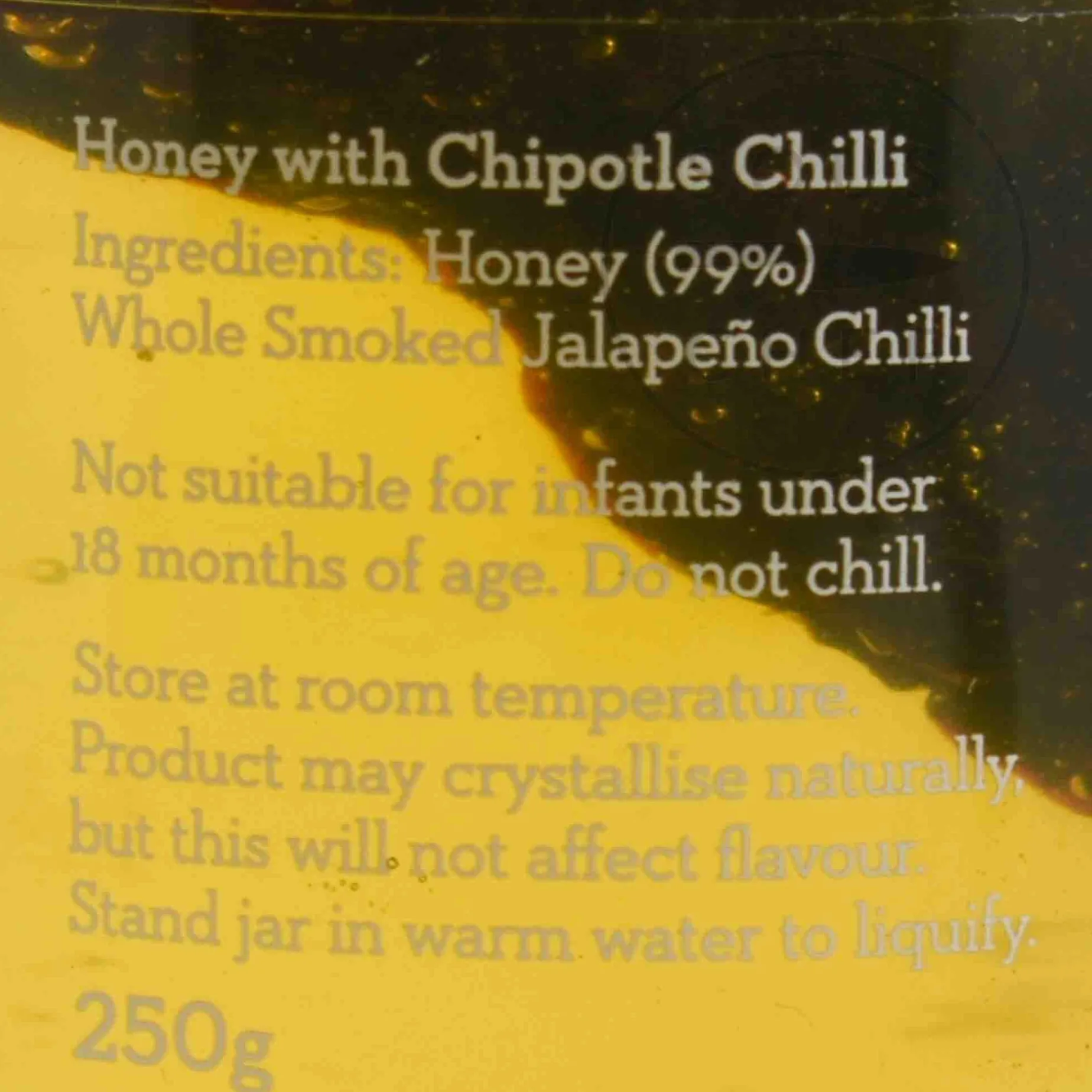 The London Honey Co Smoked Chipotle Honey, 250g