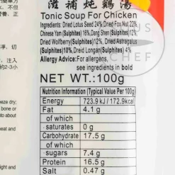 Tonic Soup for Chicken, 100g