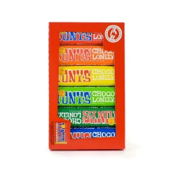 Tony's Chocolonely Chocolate Rainbow Tasting Pack, (6 x 47/50g)