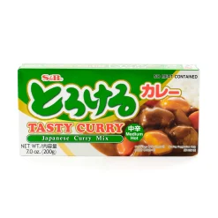 Torokeru Japanese Curry Sauce Spices, Medium-Hot 200g