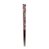 Traditional Japanese Lancewood Black Ume Washi Chopsticks, 23cm